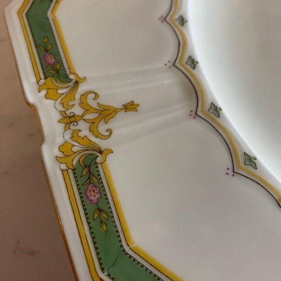 Vintage Old Knight-hood Furstenberg Brunswick Germany Platter, 16.5" x 12.25" - Picture 4 of 10